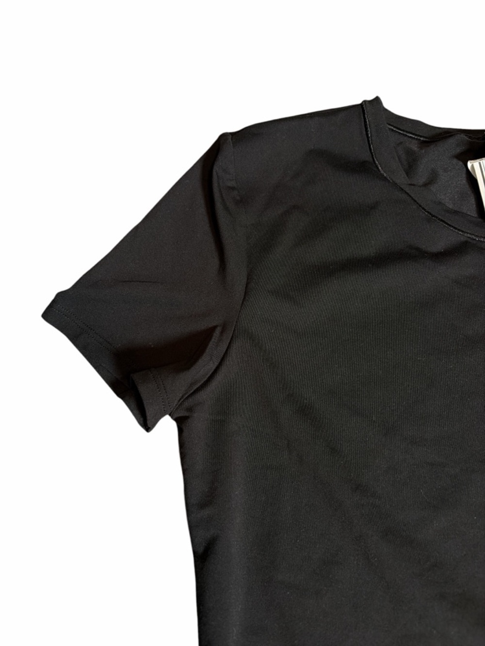 Pink/Victoria Secrets Sport Women’s Black Active Wear Athletic Tee Size L NWT - Picture 2 of 8